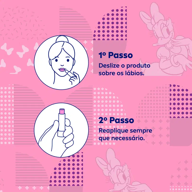 NIVEA Disney Mickey e Amigos Doce Rosé - Hidratante Labial 4,8g