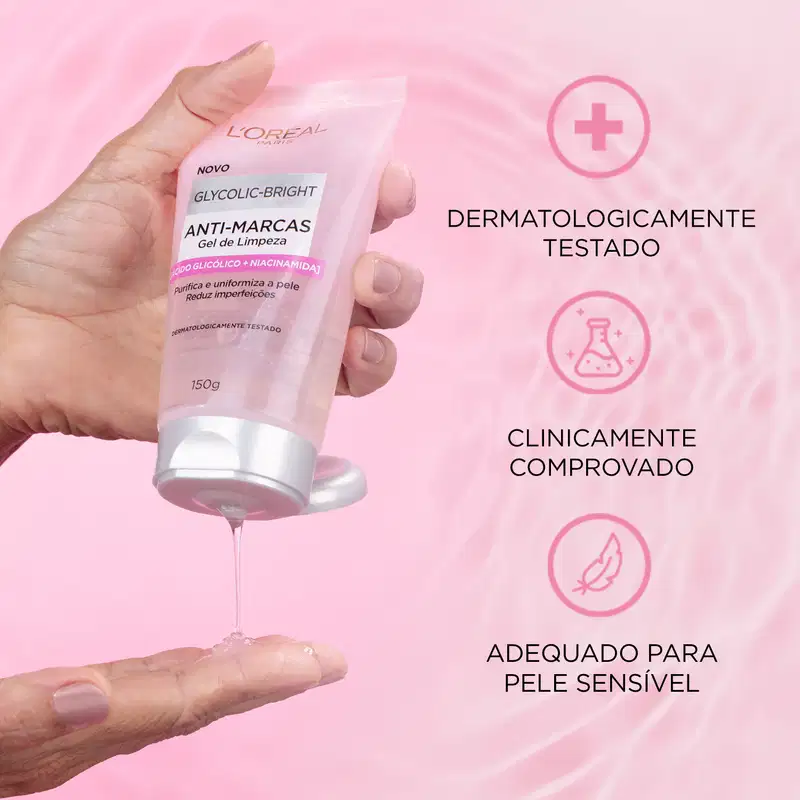 L'Oréal Paris Glycolic Bright - Gel de Limpeza 150g