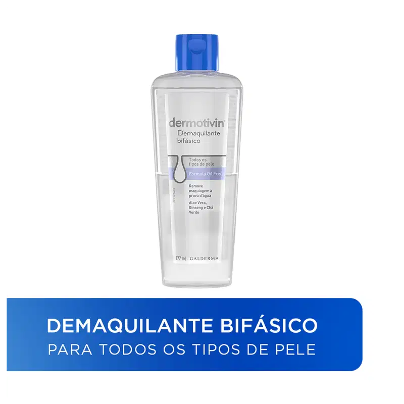 Dermotivin Makeup Remover - Demaquilante Bifásico 177ml