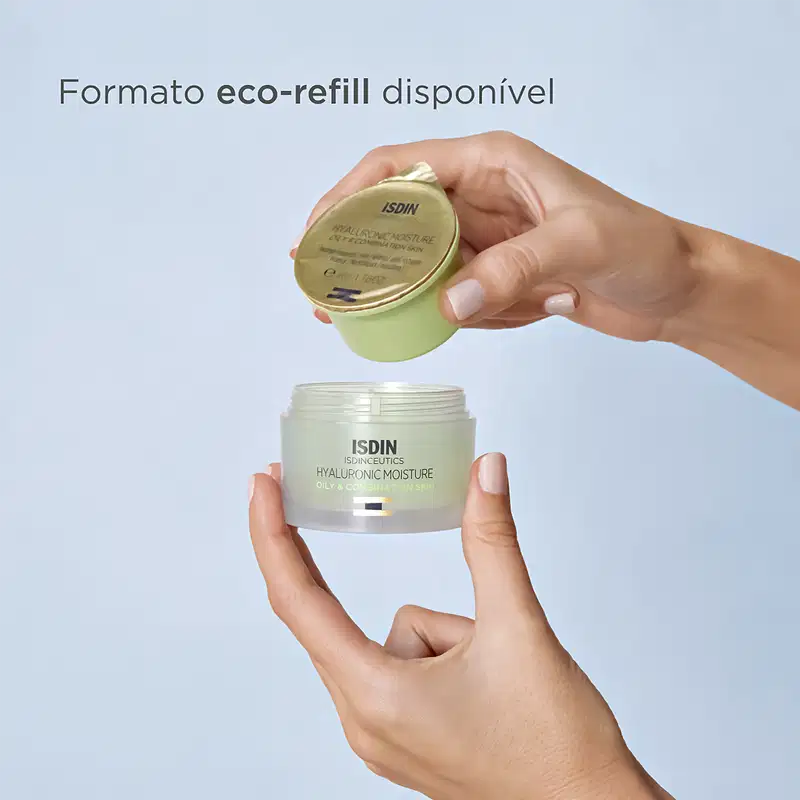 ISDIN ISDINCEUTICS Hyaluronic Moisture Oily Skin - Creme Redutor de Linhas 50g