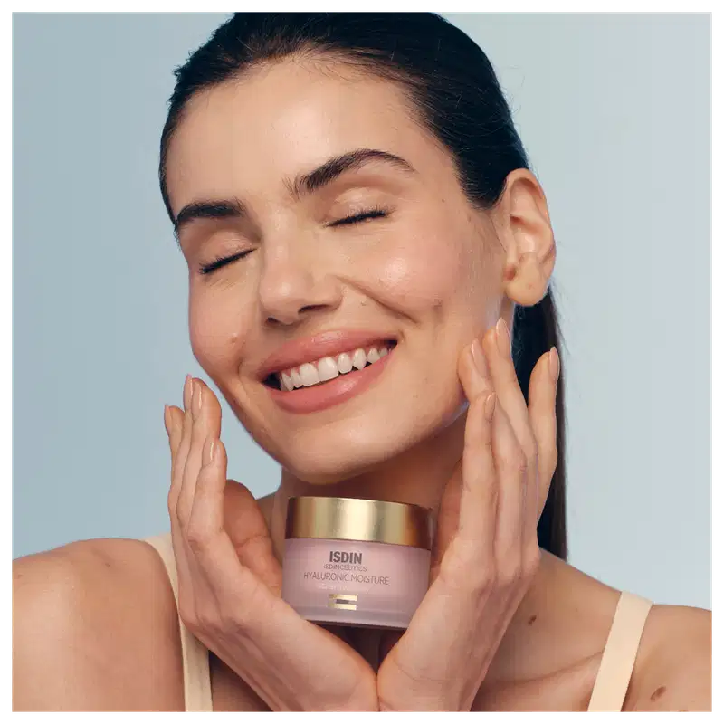 ISDIN ISDINCEUTICS Hyaluronic Moisture Sensitive Skin - Creme Redutor de Linhas Hidratante 50g