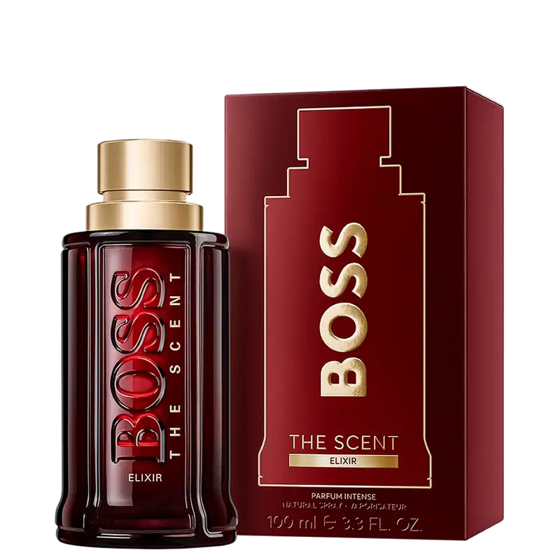 The Scent Elixir for Him Hugo Boss Parfum Intense - Perfume Masculino 100ml