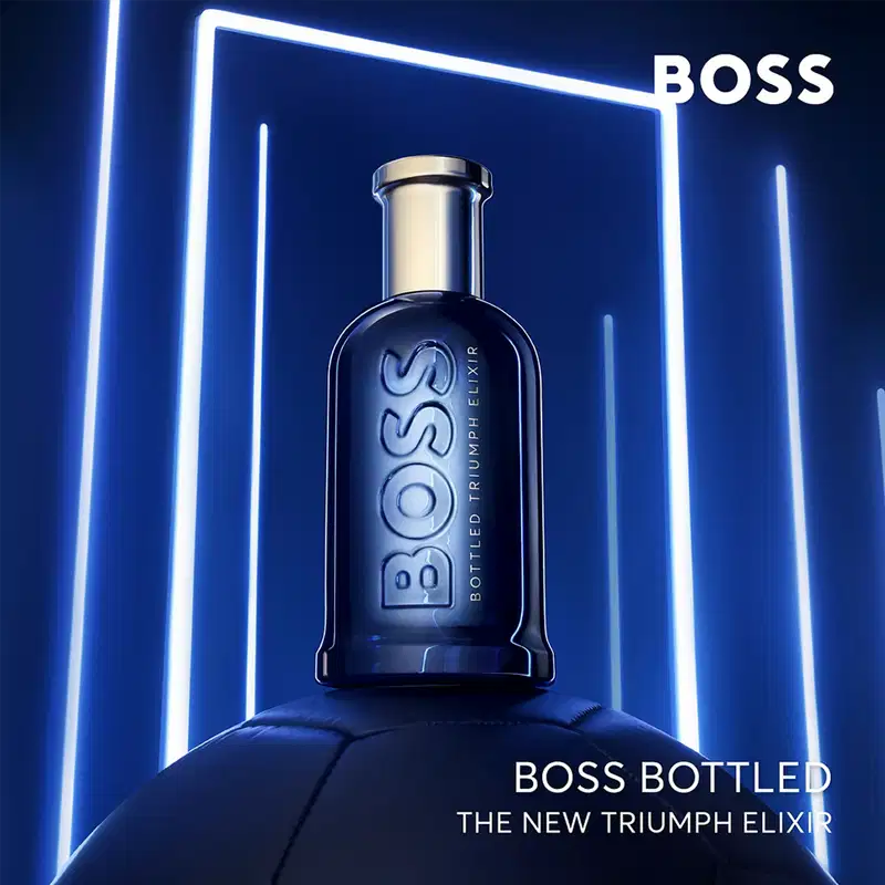 Bottled Triumph Elixir Hugo Boss Edição Limitada Parfum Intense - Perfume Masculino 50ml