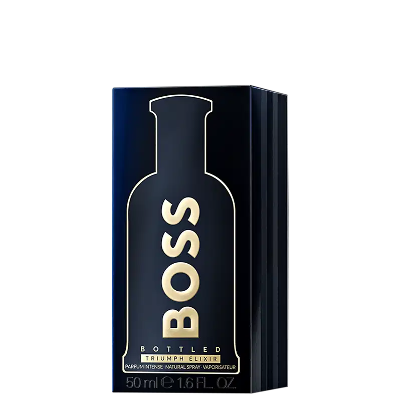 Bottled Triumph Elixir Hugo Boss Edição Limitada Parfum Intense - Perfume Masculino 50ml