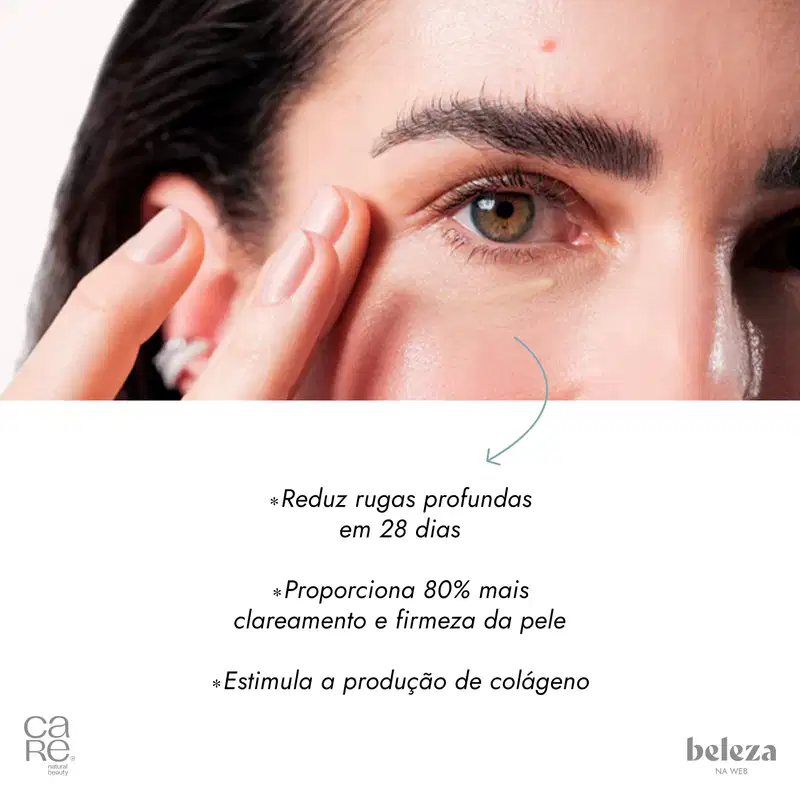 CARE Natural Beauty Skincream Rich Regeneração Intensa - Creme Hidratante Facial 30g