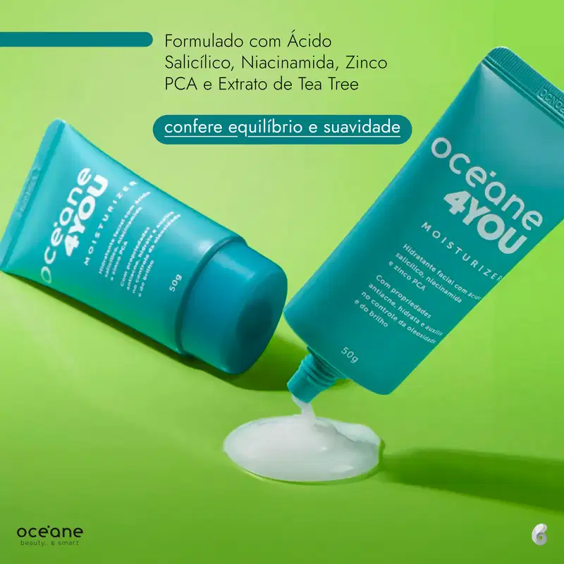 Océane 4 You Moisturizer - Hidratante Facial 50g