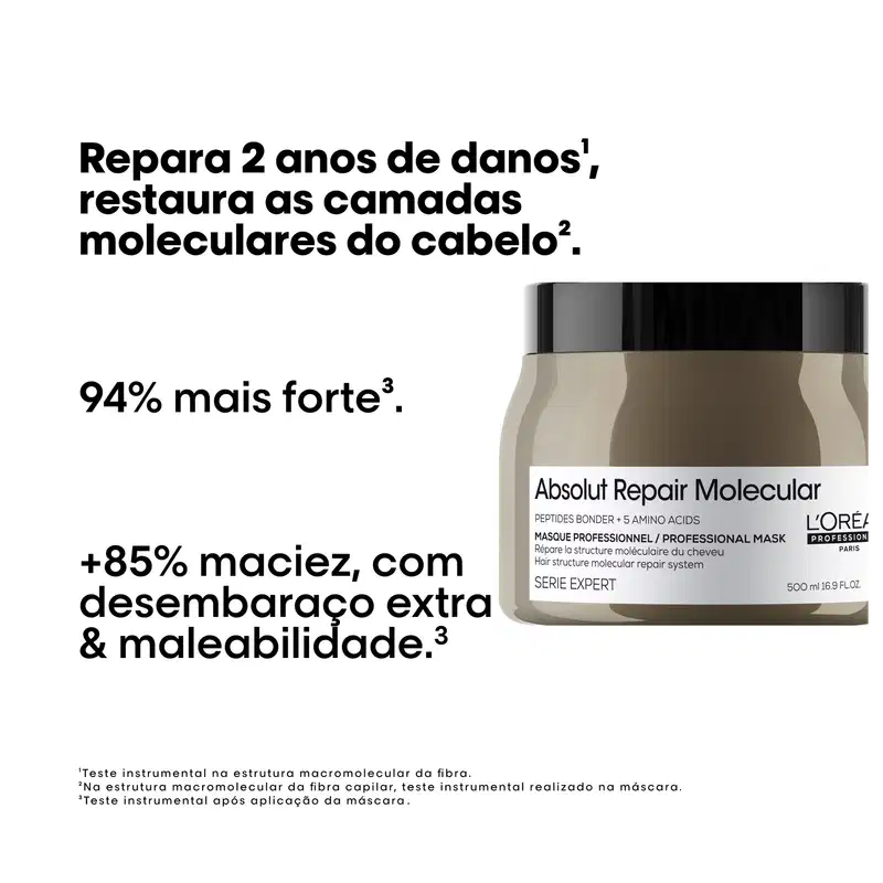 L'Oréal Professionnel Absolut Repair Molecular - Máscara Capilar 500ml