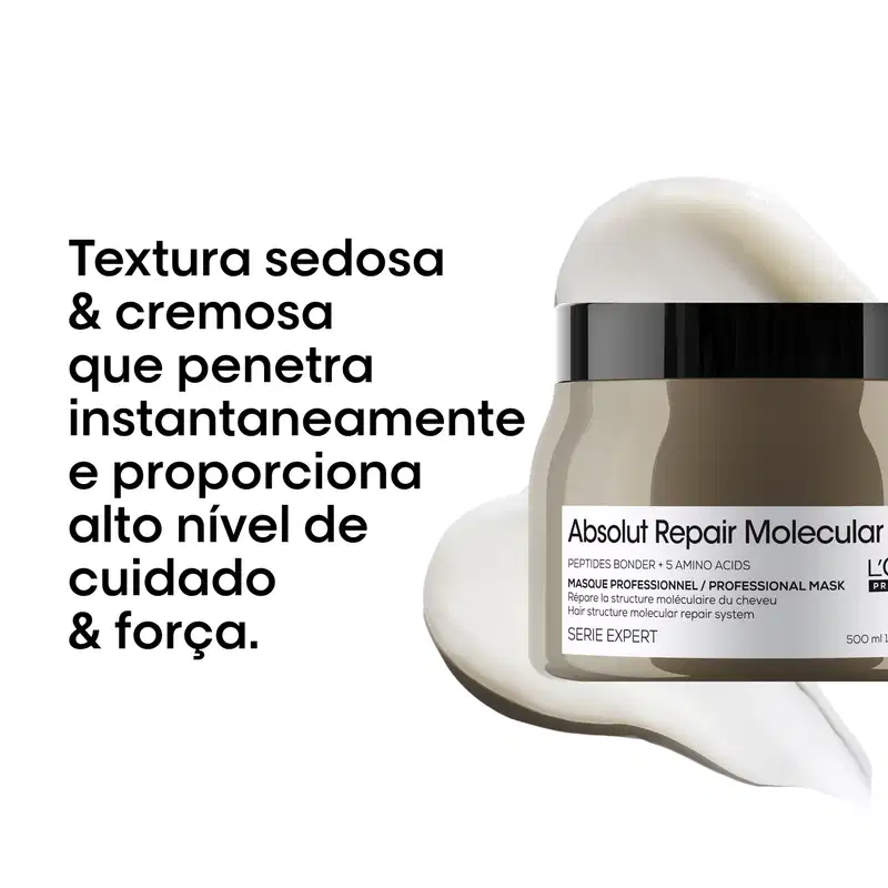 L'Oréal Professionnel Absolut Repair Molecular - Máscara Capilar 500ml