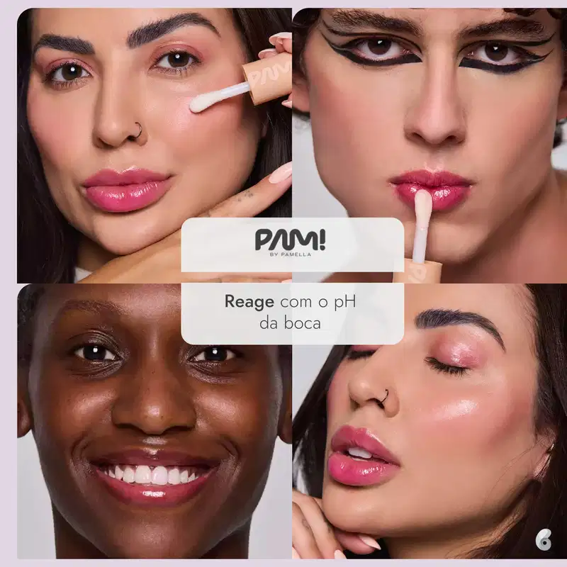 PAM by Pamella Smart Girl Multifuncional - Lip Oil 5g