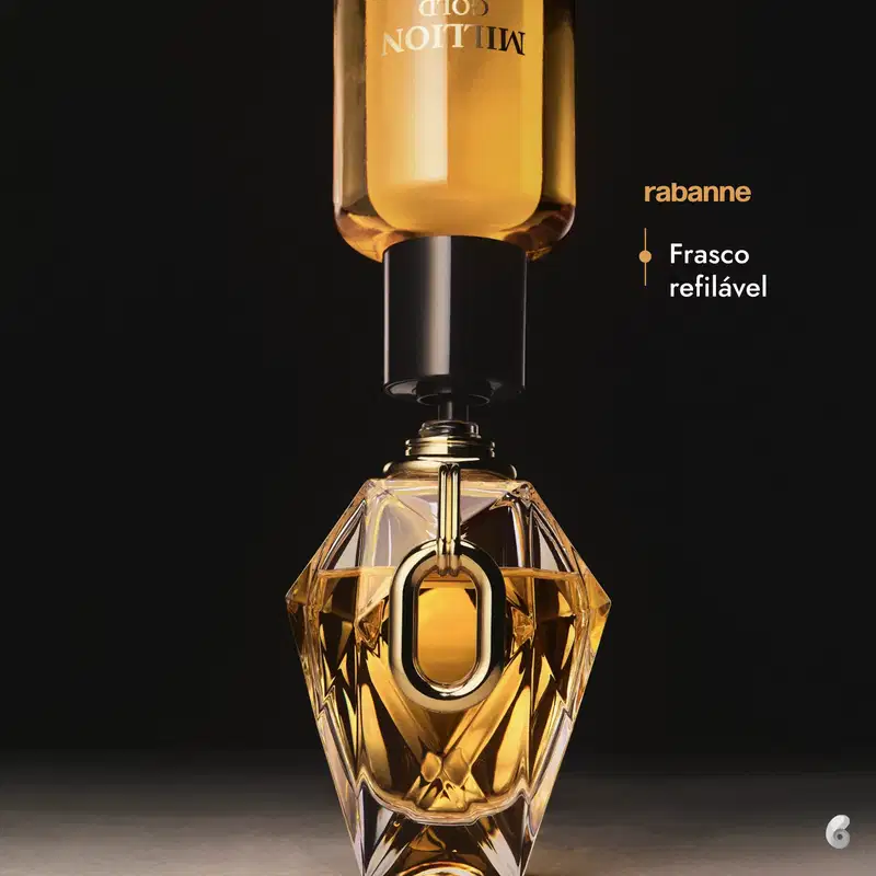 Million Gold For Her Rabanne Eau de Parfum - Perfume Feminino 30ml