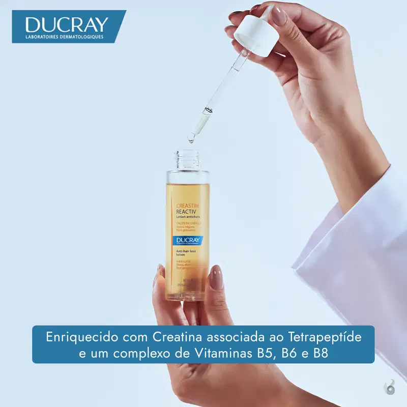 Ducray Creastim Reactiv -  Tônico Capilar Antiqueda 60ml
