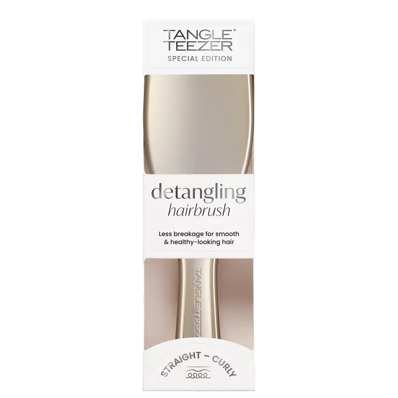 Escova de Cabelo Tangle Teezer Ultimate Detangler Chrome Neo Gold