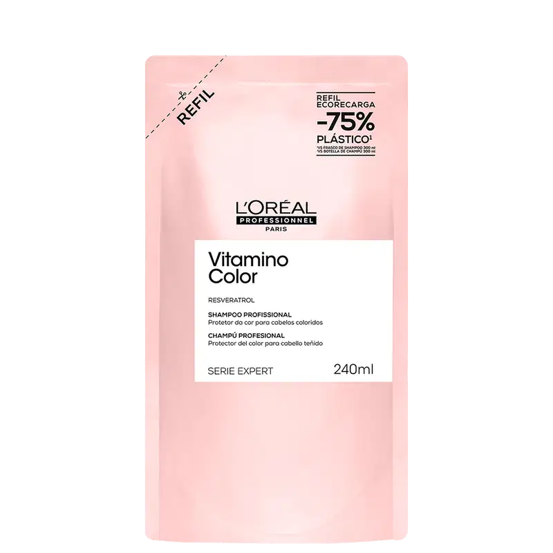 L’Oréal Professionnel Serie Expert Vitamino Color Resveratrol Refil – Shampoo 240ml