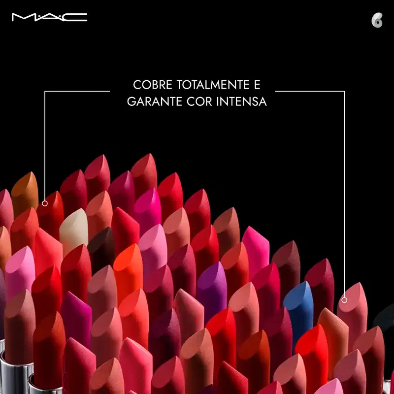 M·A·C MACximal Satin Pink Peppermint - Batom Acetinado 3,5g