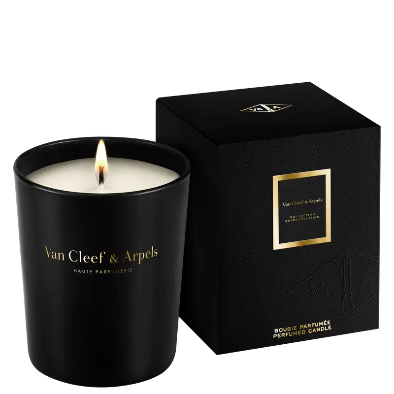 Van Cleef & Arpels Extraordinaire Rose Rouge - Vela Perfumada 250g