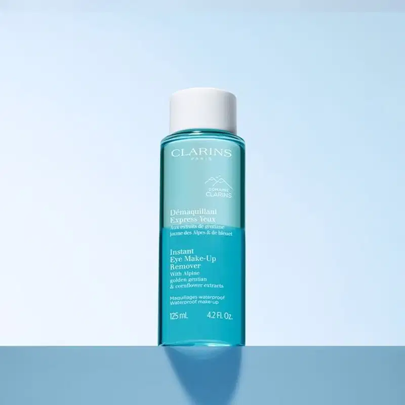 Clarins Cleanser Instant Eye Make-Up Remover Bifásico - Demaquilante para Área dos Olhos 125ml