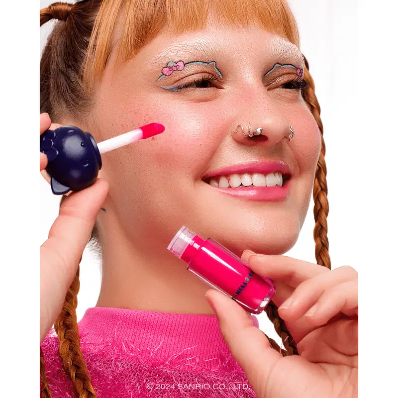 Bruna Tavares Hello Kitty Pink Bow - Blush Líquido 4,5ml