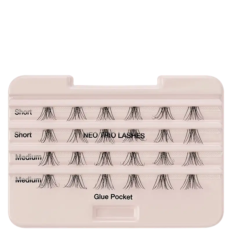 Cílios Individuais Kiss New York The New Natural Neo Trio Lashes NNT01.