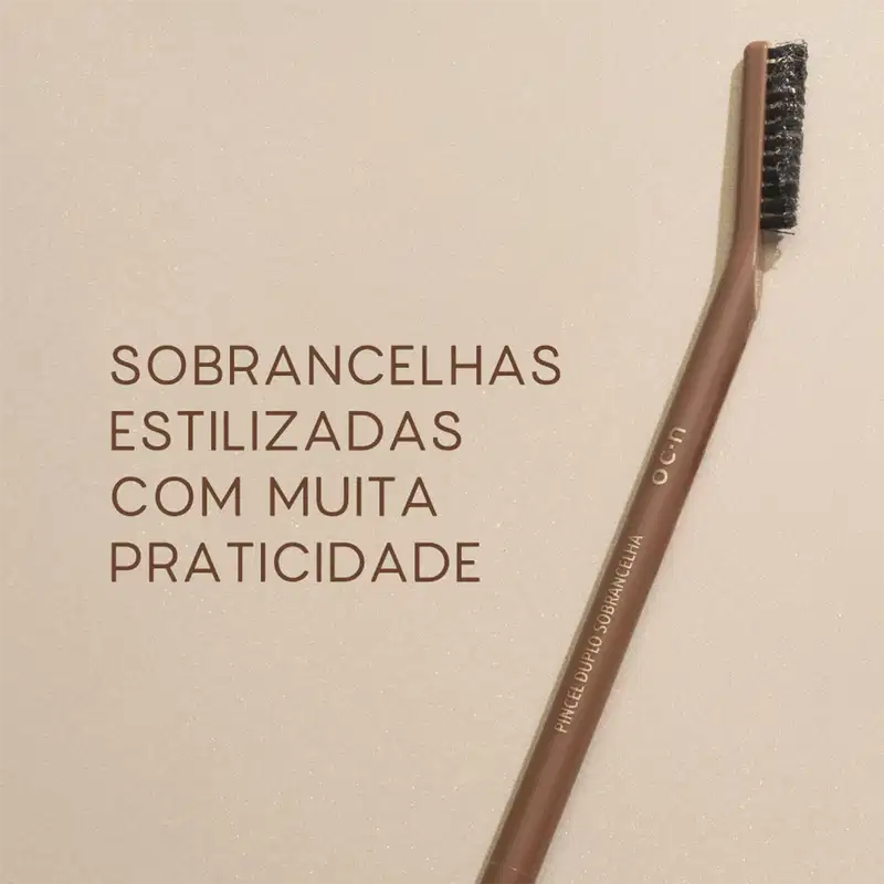 Océane Duo Brow - Pincel para Sobrancelhas