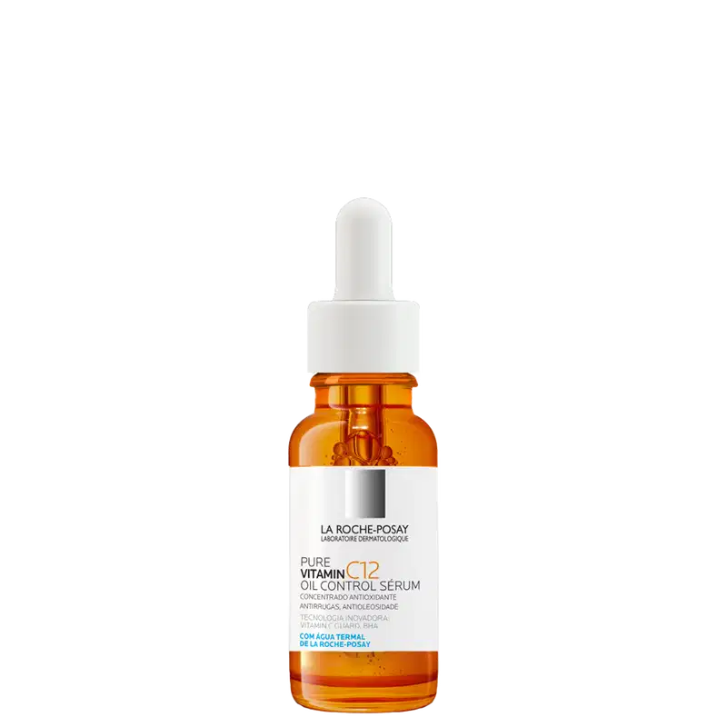 La Roche-Posay Pure Vitamin C12 Oil Control - Sérum Facial Redutor de Linhas 15ml