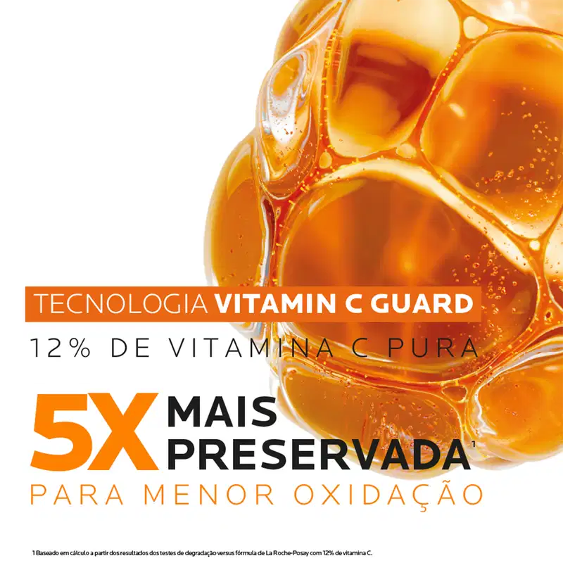 La Roche-Posay Pure Vitamin C12 Oil Control - Sérum Facial Redutor de Linhas 15ml