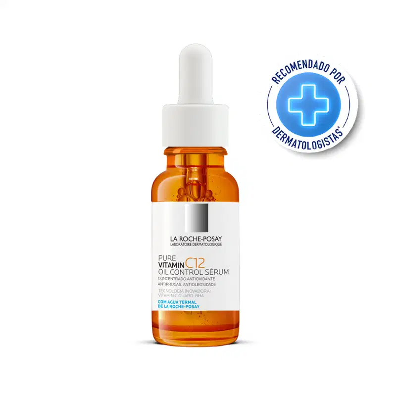 La Roche-Posay Pure Vitamin C12 Oil Control - Sérum Facial Redutor de Linhas 15ml
