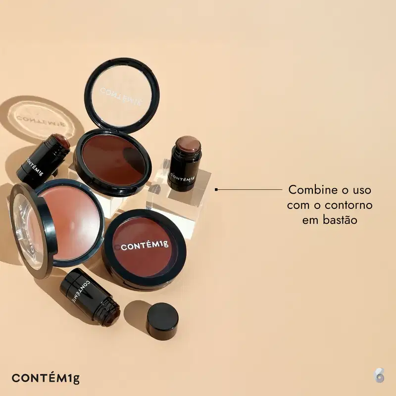 Contém1g Matte Cor 2 - Bronzer Cremoso 12g