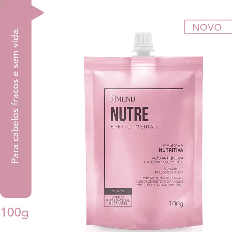 AMEND MASCARA NUTR EFEITO IMEDIATO 100G