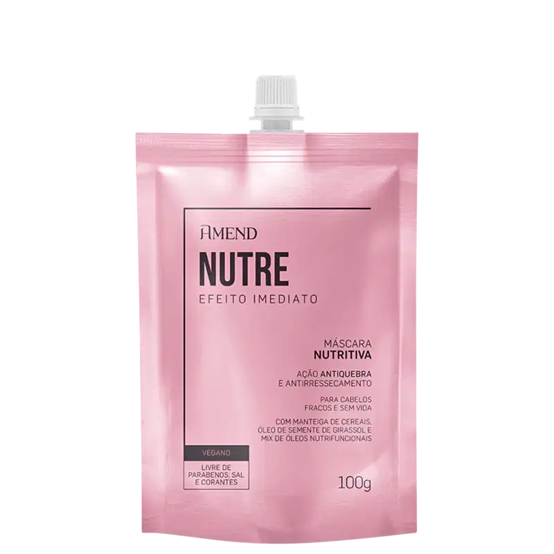 AMEND MASCARA NUTR EFEITO IMEDIATO 100G