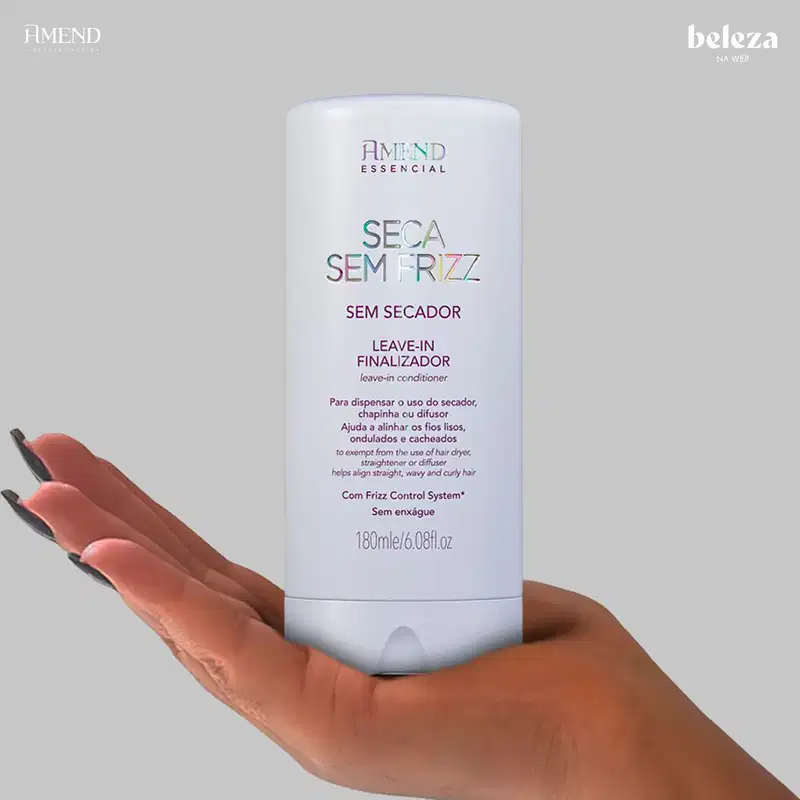 Amend Seca Sem Frizz - Leave-in Finalizador 180g