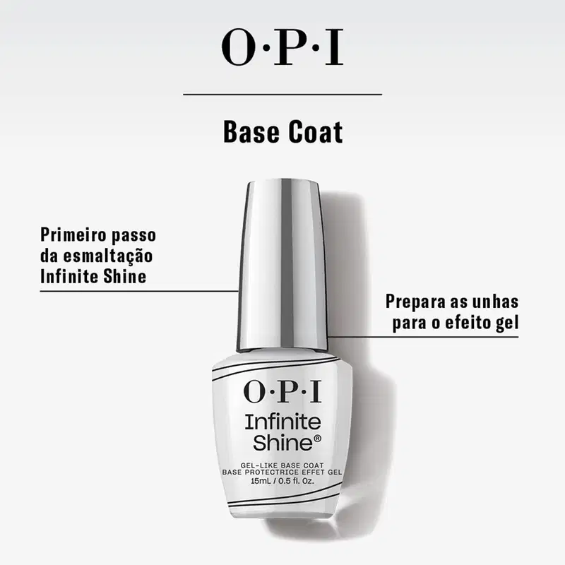 OPI Infinite Shine Base Coat - Base de Tratamento para Unhas 15ml