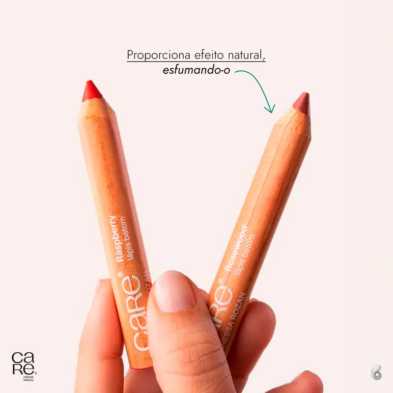 CARE Natural Beauty Vanessa Rozan Cherry - Lápis Labial 1,2g