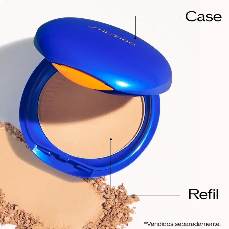 Shiseido UV Protective Compact Foundation FPS30 Medium Beige Refil - Protetor Solar Compacto com Cor 12g