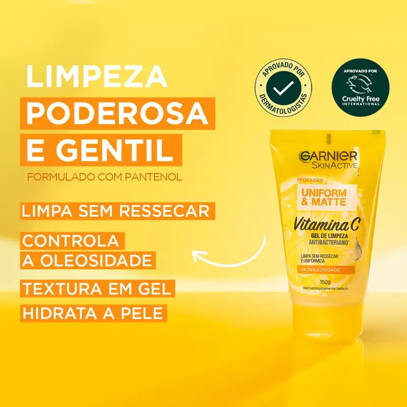 Garnier Toque Seco Antimanchas - Gel Creme Hidratante Facial 85g