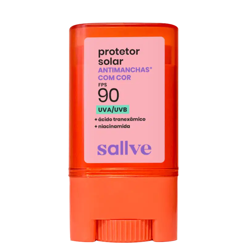 Sallve Antimanchas FPS 90 Cor 3 - Protetor Solar 15g