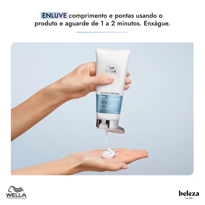 ENLUVE comprimento e pontas usando o produto e aguarde de 1 a 2 minutos. Enxágue.