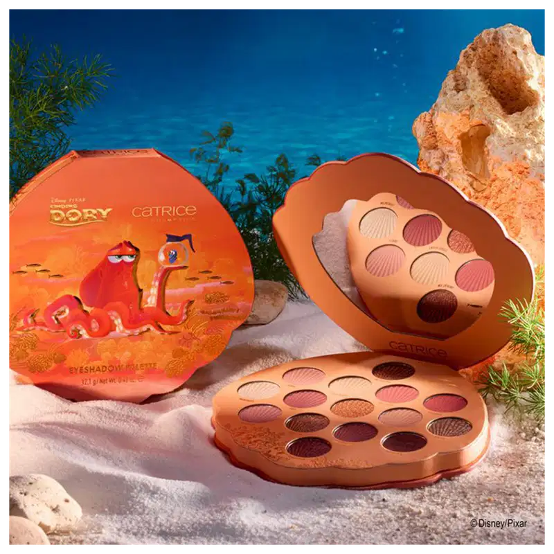Paleta de Sombras Catrice Disney Pixar Procurando Dory 020 Great Barrier Reef 12,1g.