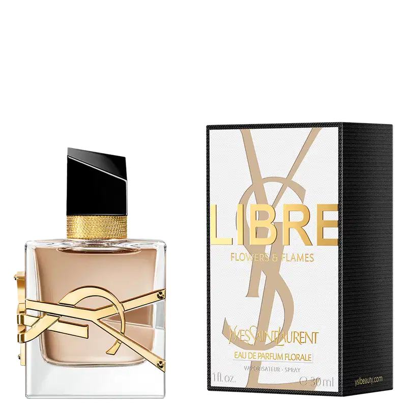 Libre Flower & Flames Yves Saint Laurent Eau de Parfum - Perfume Feminino 30ml