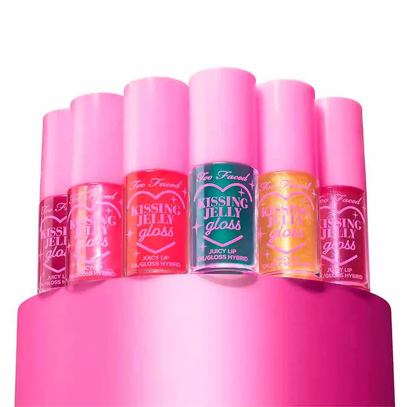 Too Faced Kissing Jelly Shade Strawberry Frosting - Brilho Labial 4,5ml