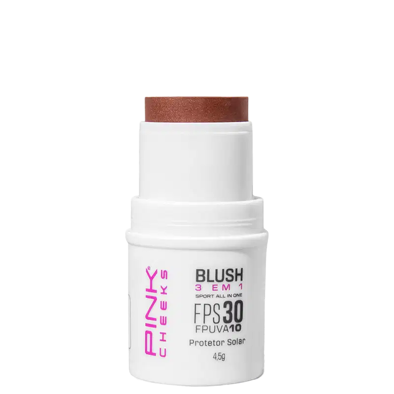 Pink Cheeks Sport All in One FPS30 FPUVA10 Bronze Carioca - Blush Multifuncional 4,5g