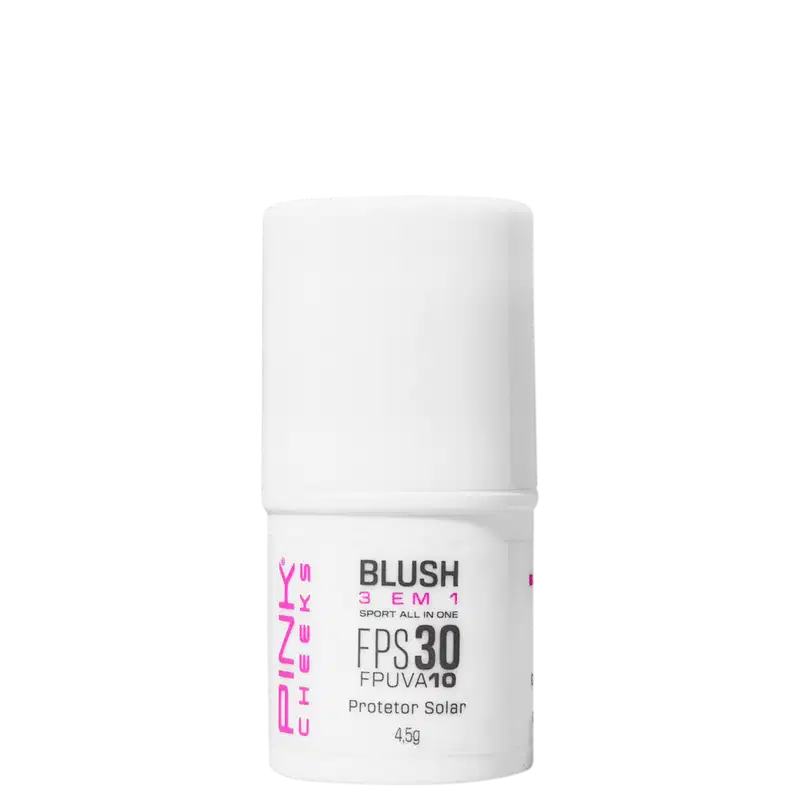 Blush Multifuncional Pink Cheeks Sport All in One FPS30 FPUVA10 Red Cherry, 4,5g.