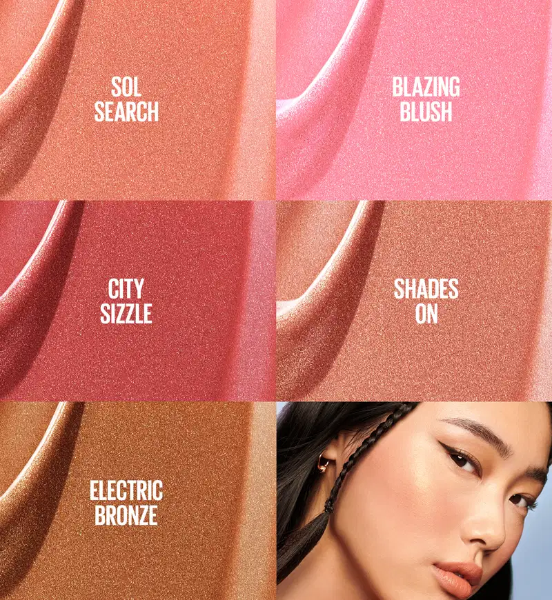 Maybelline Sunkisser City Sizzle - Blush Líquido Multifuncional 4,7ml
