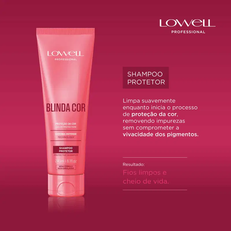 Lowell Blinda Cor - Shampoo 240ml