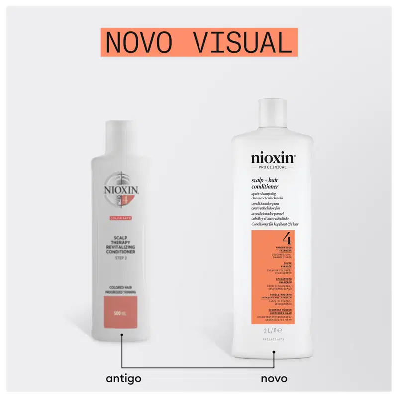 Nioxin Volume Thinning Sistema 4 - Condicionador 1L