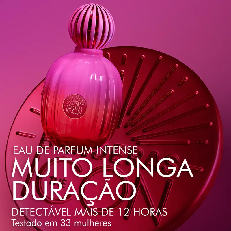 The Icon Supreme for Women Banderas Eau de Parfum - Perfume Feminino 100ml