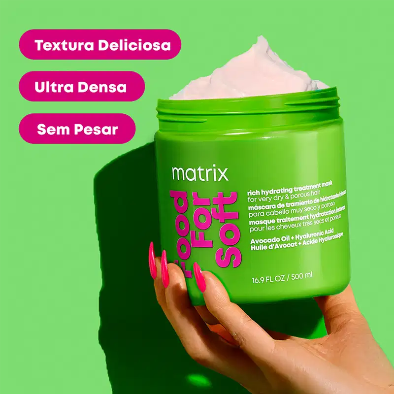 Matrix Food For Soft - Máscara Capilar Hidratante 500ml