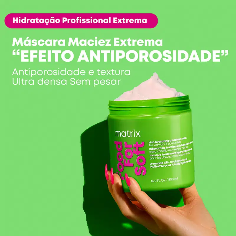 Matrix Food For Soft - Máscara Capilar Hidratante 500ml