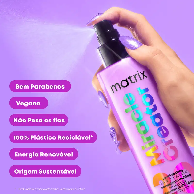 Matrix Miracle Creator Multi-Tasking Treatment - Leave-in Multibenefícios 190ml