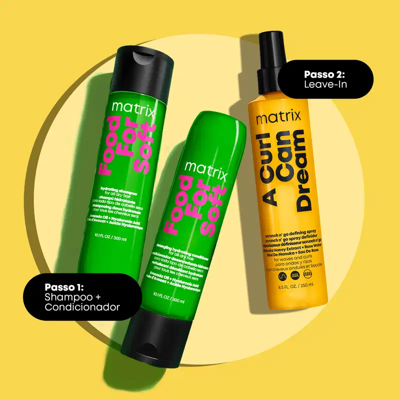 Matrix A Curl Can Dream Scrunch N' Go - Modelador de Cachos em Spray 250ml