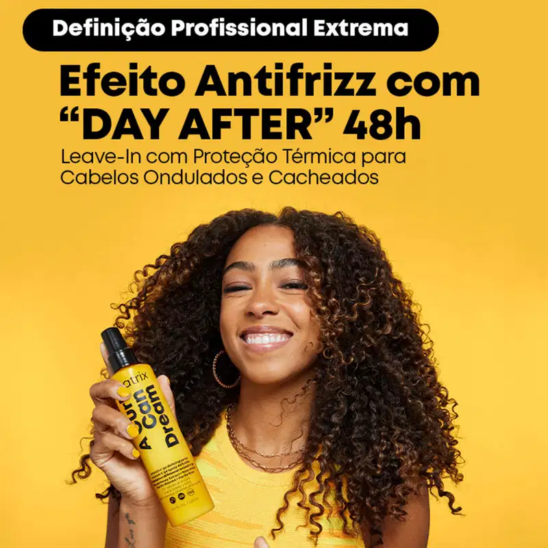 Matrix A Curl Can Dream Scrunch N' Go - Modelador de Cachos em Spray 250ml
